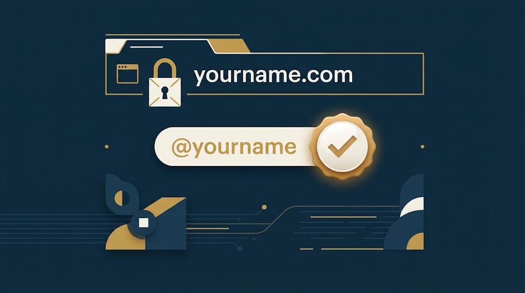 Claim Your Business Name Before Someone Else Does: Domains, Handles, and Verification