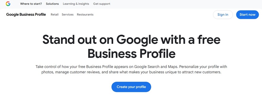 Google Business Profile